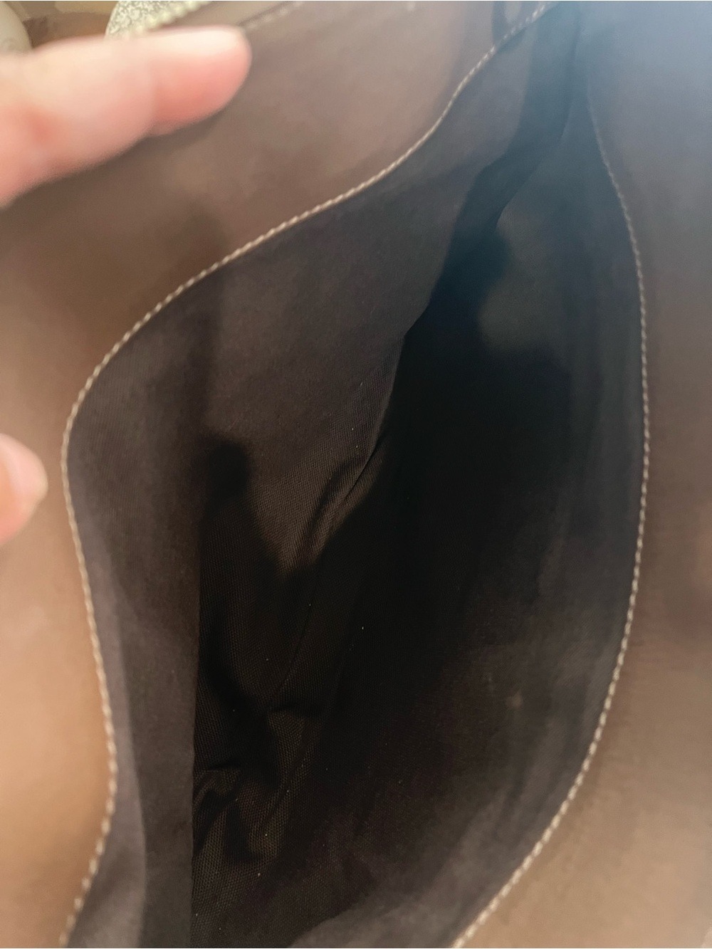 MULBERRY TAUPE ZIPPERED BAYSWATER - Picture 12 of 15